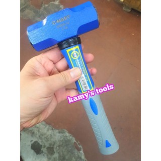 Búa thép đầu lục giác cán cao su 1lb 2lb c-mart g0006-1 g0006-2