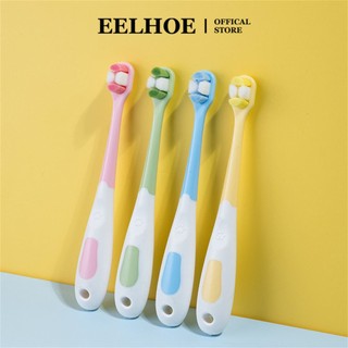 Bàn chải đánh răng Eelhoe dành cho trẻ em Mười nghìn sợi tóc trên một tuổi Bàn chải đánh răng đầu nhỏ cho bé