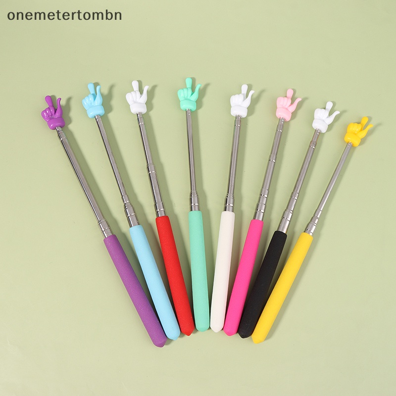 Gậy Chỉ Dẫn Ngón Tay Bằng Thép Không Gỉ Có Thể Thu Gọn Hỗ Trợ Dạy Học / Nhà Giáo