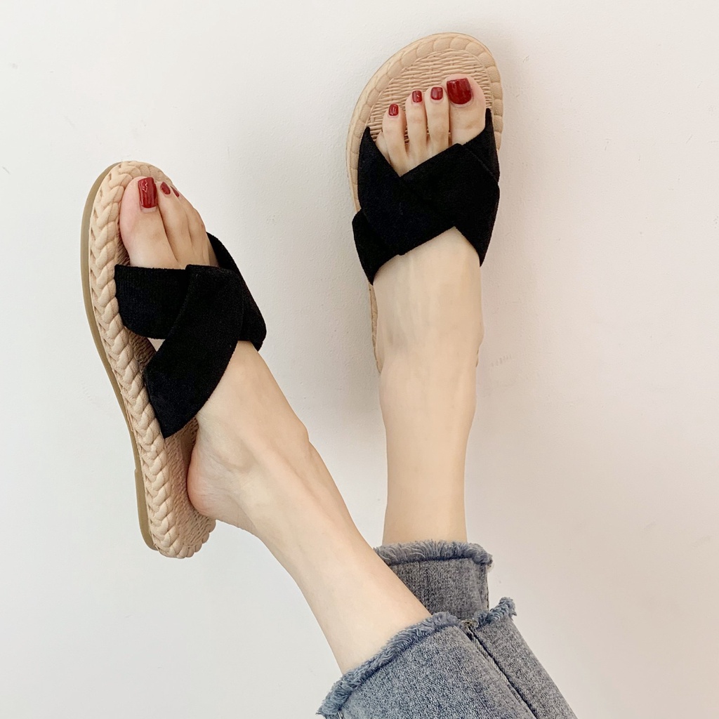 CK dép nữ giày nữ  ngoài trời  Thoải Mái Xinh Xắn Giày Búp 2023 HOTSALE 080935