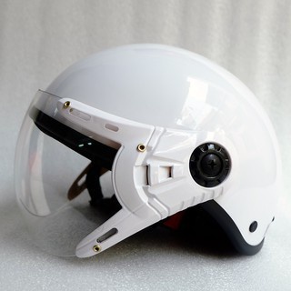 Mũ Bảo Hiểm Nửa Đầu kính càng - Nón 1/2 A33K - 17 Màu