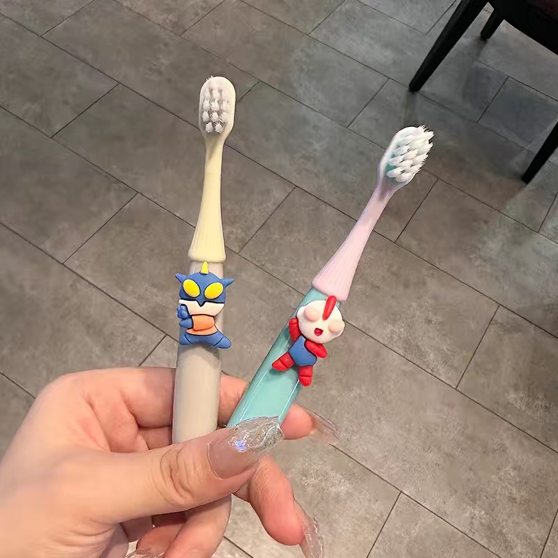 Snow white baby chăm sóc răng miệng bàn chải đánh răng trẻ em tóc mềm mẹ & bé chăm sóc sức khỏe trẻ em 2-6 tuổi công chúa dễ thương phim hoạt hình bàn chải đánh răng chăm sóc răng làm sạch răng