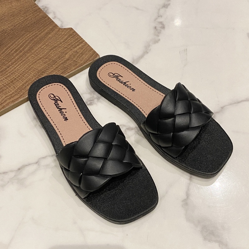 Dép nữ chữ H 2023 Thời Trang Mới Dép Kim Cương Dây Đồng Màu Dép Và Dép