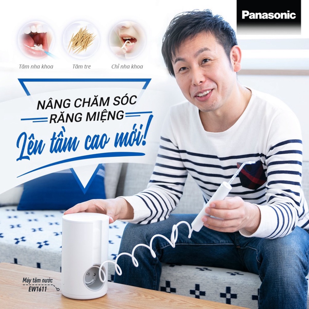 Máy Tăm Nước PANASONIC EW1611, Kháng Nước, Nhập Đức, BH 12 Tháng, Bepduc_99