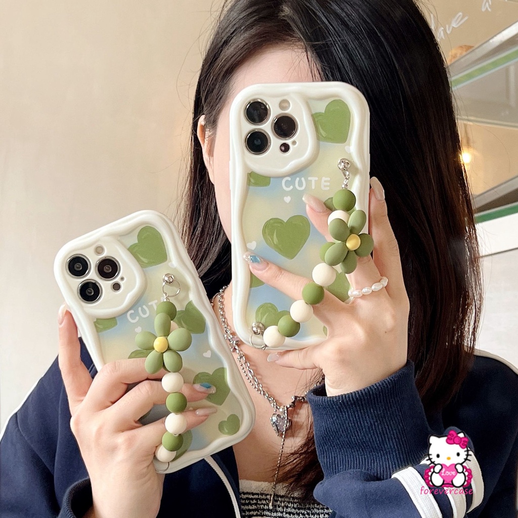 Ốp Điện Thoại Viền Cong Hình Hoa 3D Cho iPhone 7Plus 11 14 13 12 Pro Max 8 6s 6 7 Plus XR XS X Max SE 2020