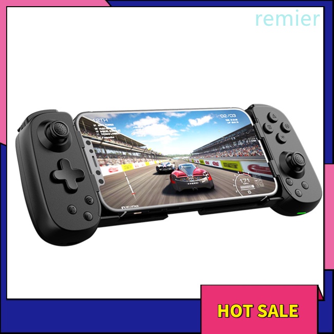 Re d6 bộ điều khiển chơi game có thể mở rộng kéo dài không dây bàn phím điều khiển tương thích cho iphone android gamepad joystick
