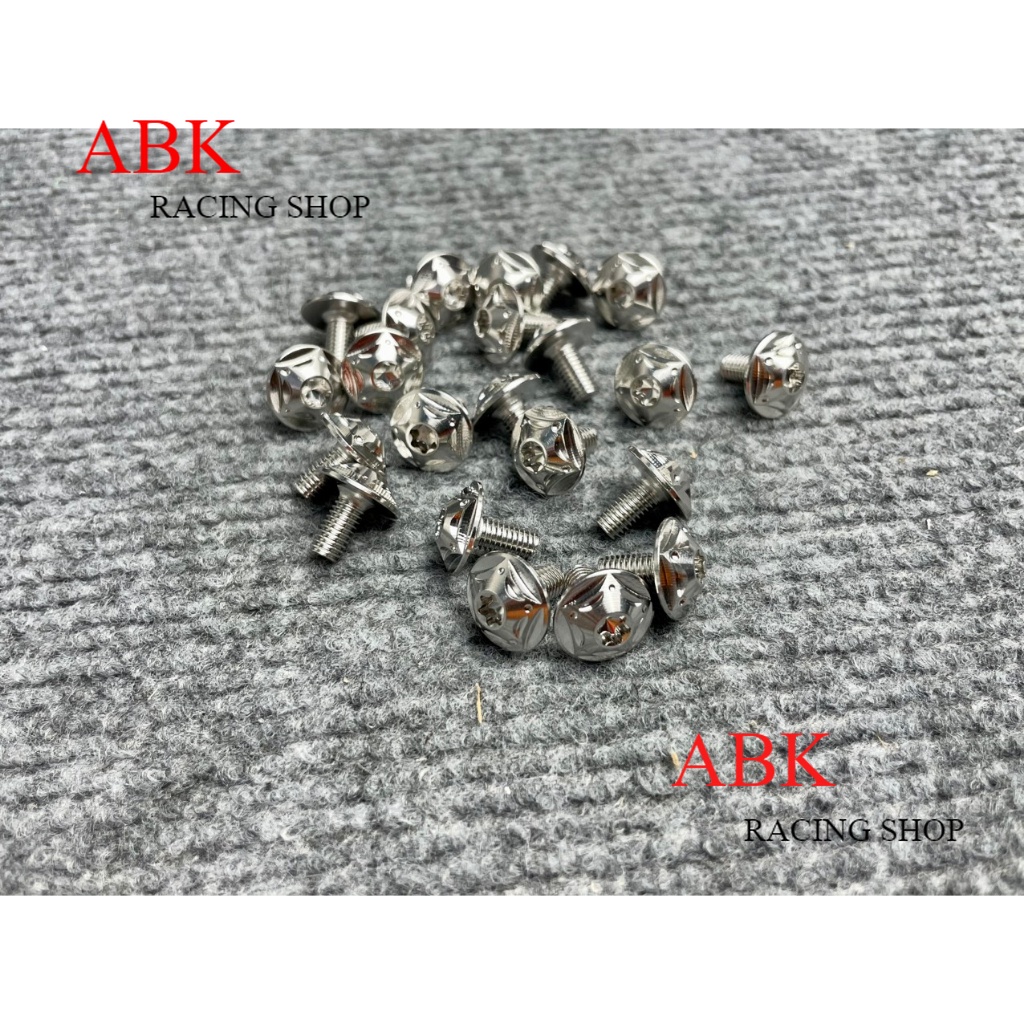 Ốc Salaya 5li1, 6li1, 6li15 Inox 304 Mẫu dù sao gắn áo xe máy catte