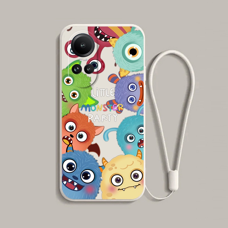 🔥🔥🔥  ốp lưng OPPO Reno 10 10 pro 5G Ốp Điện Thoại  Dẻo Hình Quái cute Vật Hoạt Hình Chống Sốc