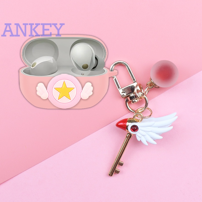 Vỏ Bảo Vệ Hộp Sạc Tai Nghe sony wf-1000xm5 1000xm5 Bằng Silicon Họa Tiết Hoạt Hình Dễ Thương