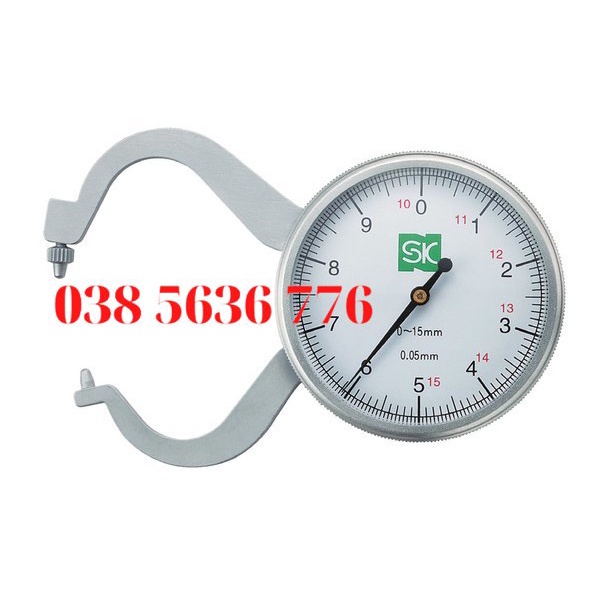 (BH) Niigata Seiki Nhíp đồng hồ đo ngoài Niigata DCG MA115