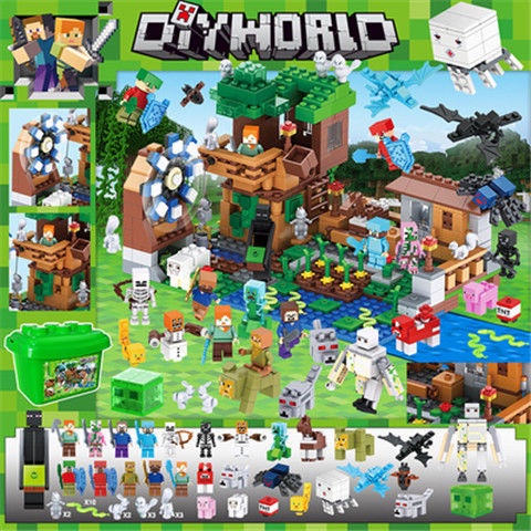 Bộ Đồ Chơi lego Xếp Hình Ngôi Nhà Villa Giáo Dục Cho Bé Trai