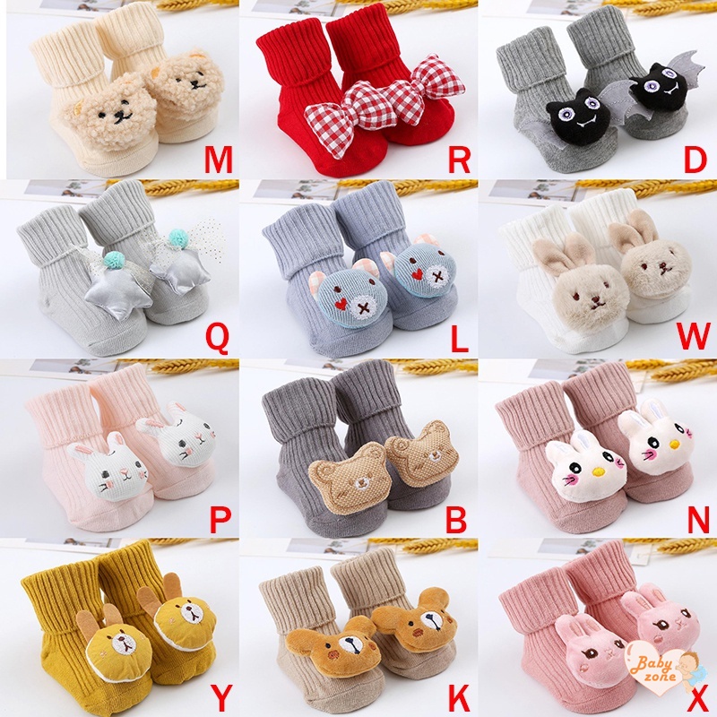 Vớ Đi Bộ 11 Kiểu Hoạt Hình Dễ Thương Thời Trang Xuân Thu Cho Bé Trai + Gái