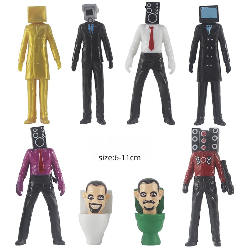 Mô Hình Nhân Vật Skibidi Toilet Speakerman TV Man