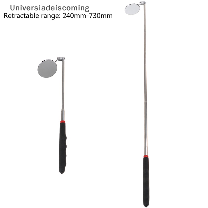 Universiadeiscoming ^^ 1pc 50mm ống kính phát hiện kính thiên văn trên ô tô kiểm tra gương tròn 360° Công cụ sửa chữa *new