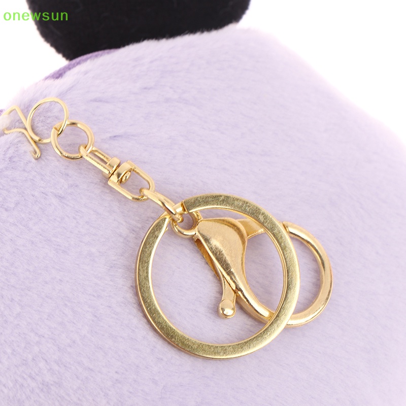 Onewsun 1pc ví tiền xu sang trọng túi móc khóa dễ thương túi đựng tiền xu túi lưu trữ phim hoạt hình ví tiền xu sang trọng mặt dây chuyền ví tiền xu sang trọng mới