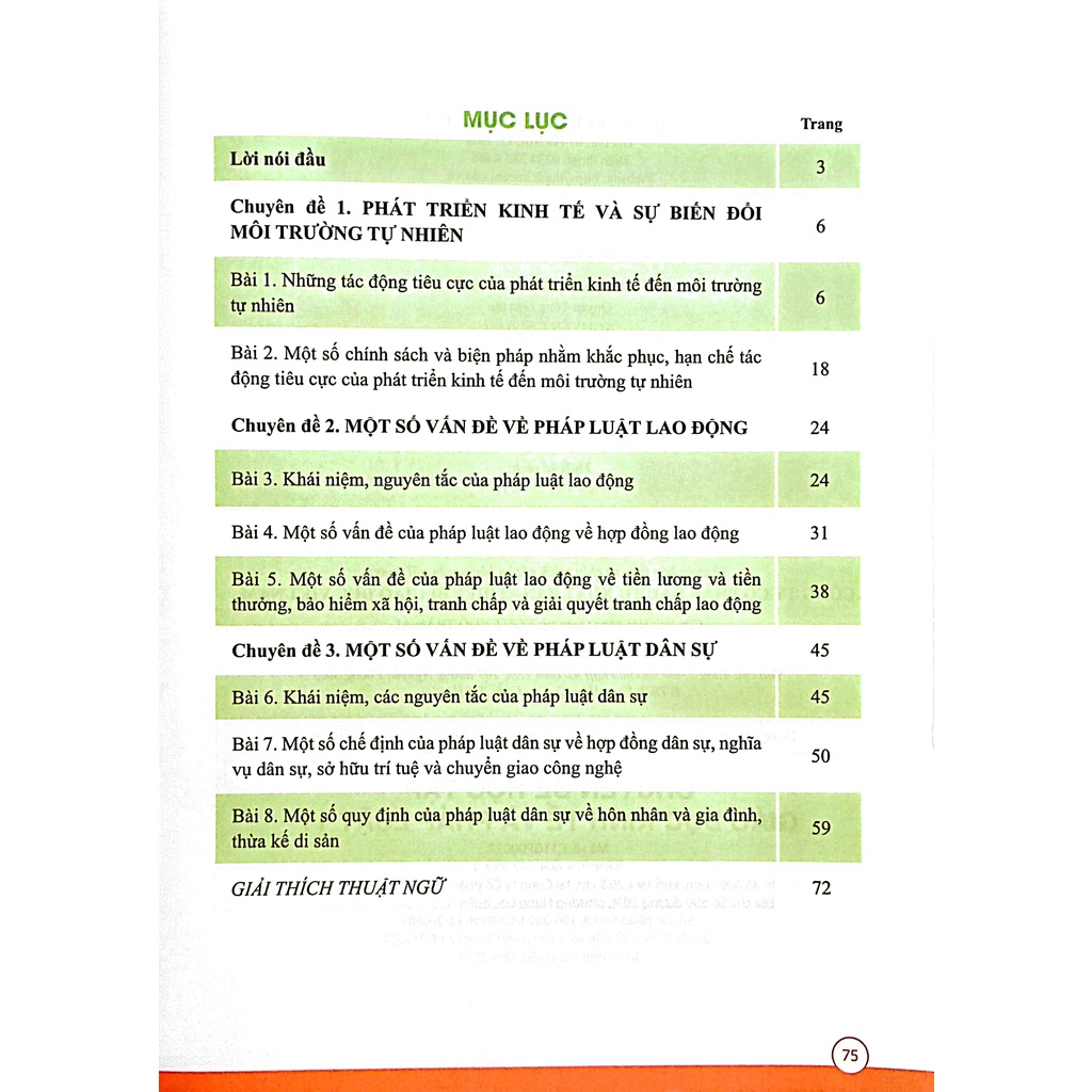 Sách Chuyên Đề Học Tập Giáo Dục Kinh Tế Và Pháp Luật 11