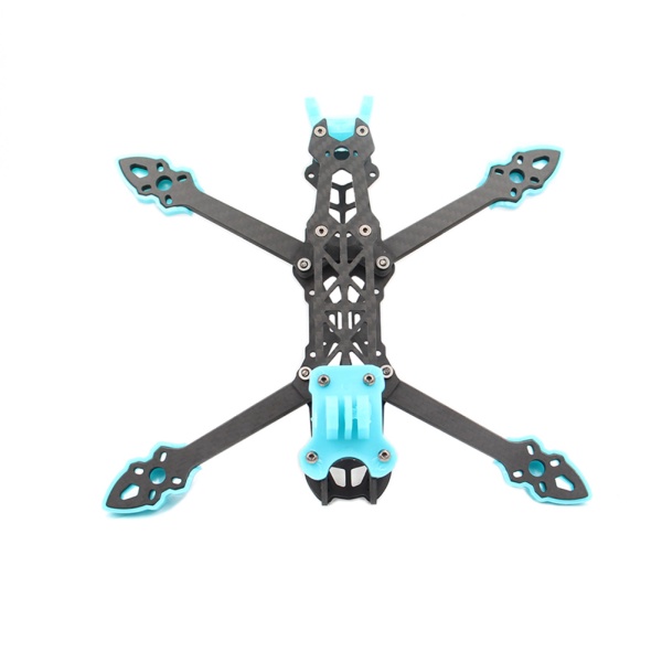 Lin lannrc mark4 khung sợi carbon 5 inch fpv 225mm chiều dài cơ sở 5mm cánh tay tự do khung dài cho rc quadcopter