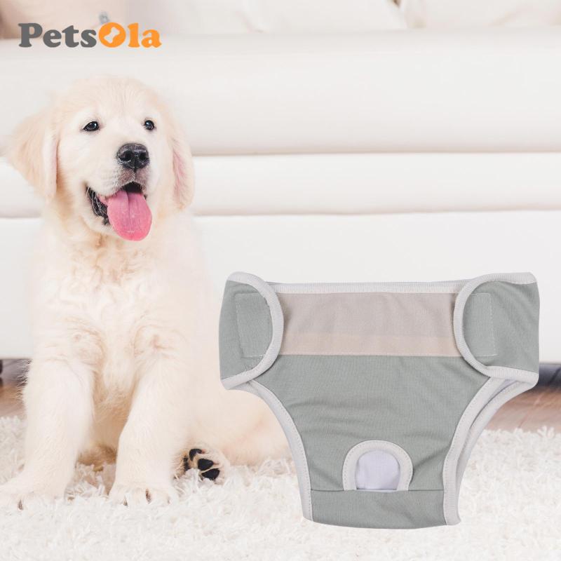 Petsola dog sinh lý quần lót cho chó tã lót cho thú cưng quần sịp mềm mại không kiểm soát dễ dàng làm sạch tã cho chó con chó con thời kỳ quần nhiệt cho hầu hết các con chó