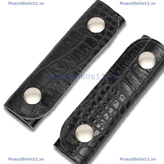 Peaceshells leather bag handle anti-strap suitcase grip protective pu handle wrap shoulder strap pad cover travel bag phụ kiện chất lượng cao.