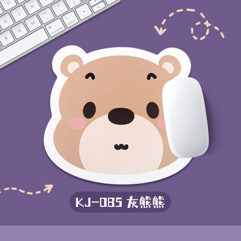 Bàn di chuột cao su sáng tạo kích thước nhỏ tthickened phim hoạt hình anime hình dạng chống trượt bàn di chuột chơi game máy tính xách tay bàn máy tính pc tấm lót chuột