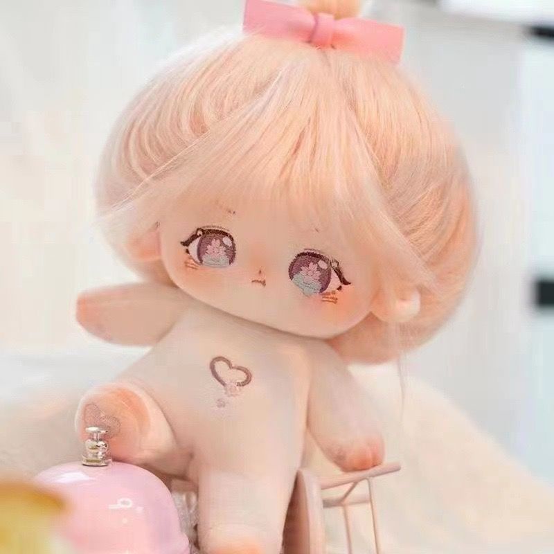 Búp Bê Em Bé Mặc Váy Cotton 20cm Siêu Dễ Thương Làm Quà Tặng Cho Bạn Gái