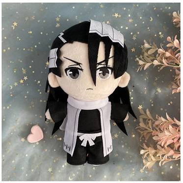 Mới 20 cm anime bleach búp bê sang trọng kurosaki ichigo kuchiki rukia kuchiki byakuya ichimaru gin đồ chơi nhồi bông cậu bé búp bê bông