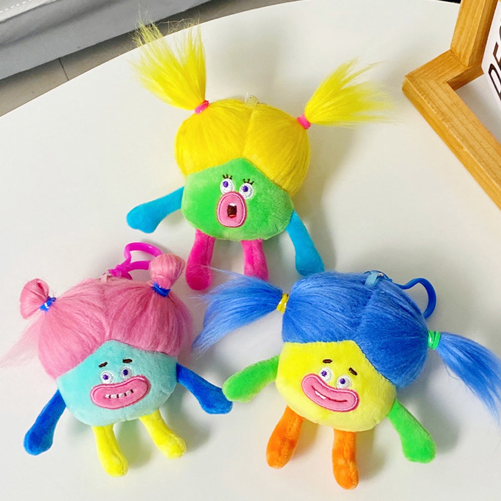 Dopamine doll keychain túi sinh viên mặt dây chuyền phim hoạt hình túi sang trọng mặt dây chuyền diy doll keychain gift