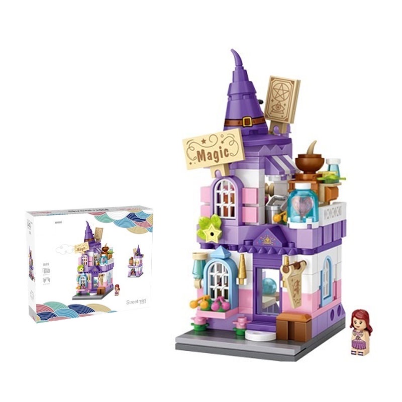 Bộ Đồ Chơi lego nhà Lắp Ráp Mô Hình Thành Phố Quà tặng giáo dục cho trẻ em giúp phát triển