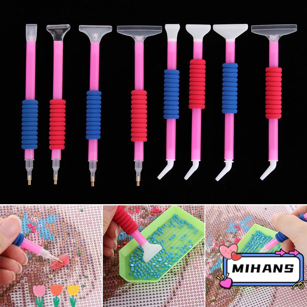 Set 4 Bút Đính Đá Làm Tranh Đính Đá 5D Chống Mệt Mỏi DIY