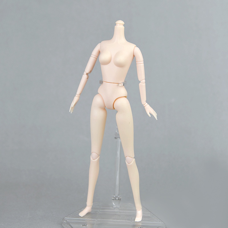 1 / 6 BJD Phụ Kiện Búp Bê Di Chuyển Được Cơ Thể Khớp Cho Nhà Búp Bê 11.5 "Búp Bê Vú Lớn Đồ Chơi Cơ Thể Cho Trẻ Em