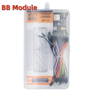 Bảng mạch nguồn 3.3v / 5v mb102 + dây điện mb-102 830