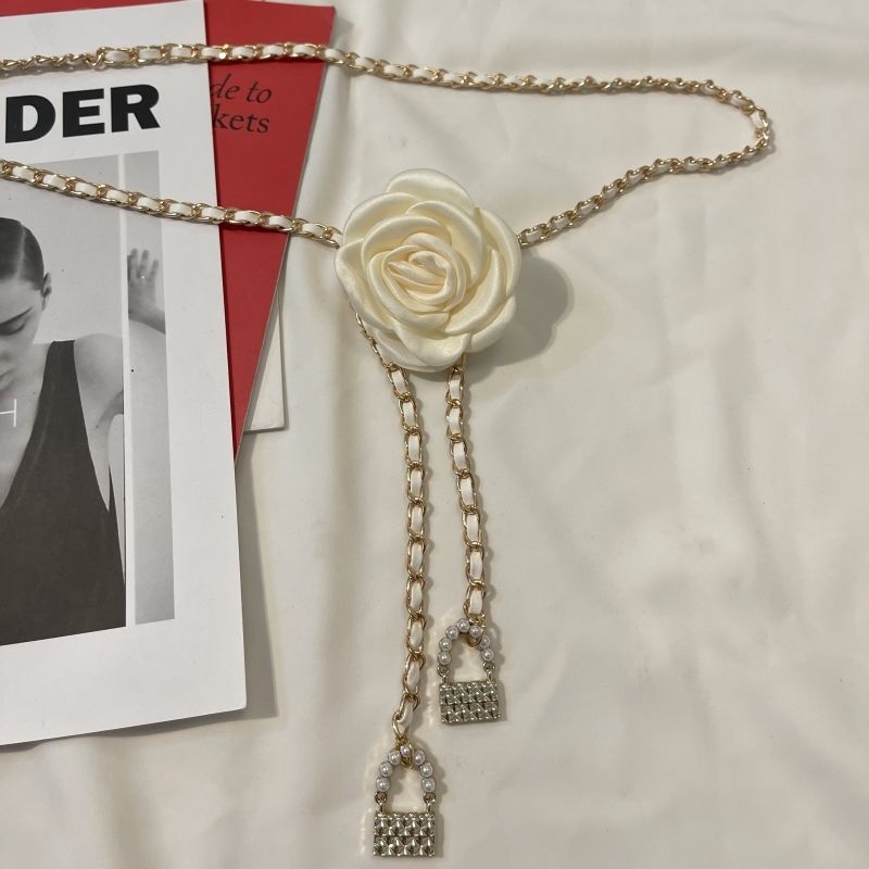 Thắt Lưng Chuỗi Xích Hình Hoa Thời Trang Cho Nữ