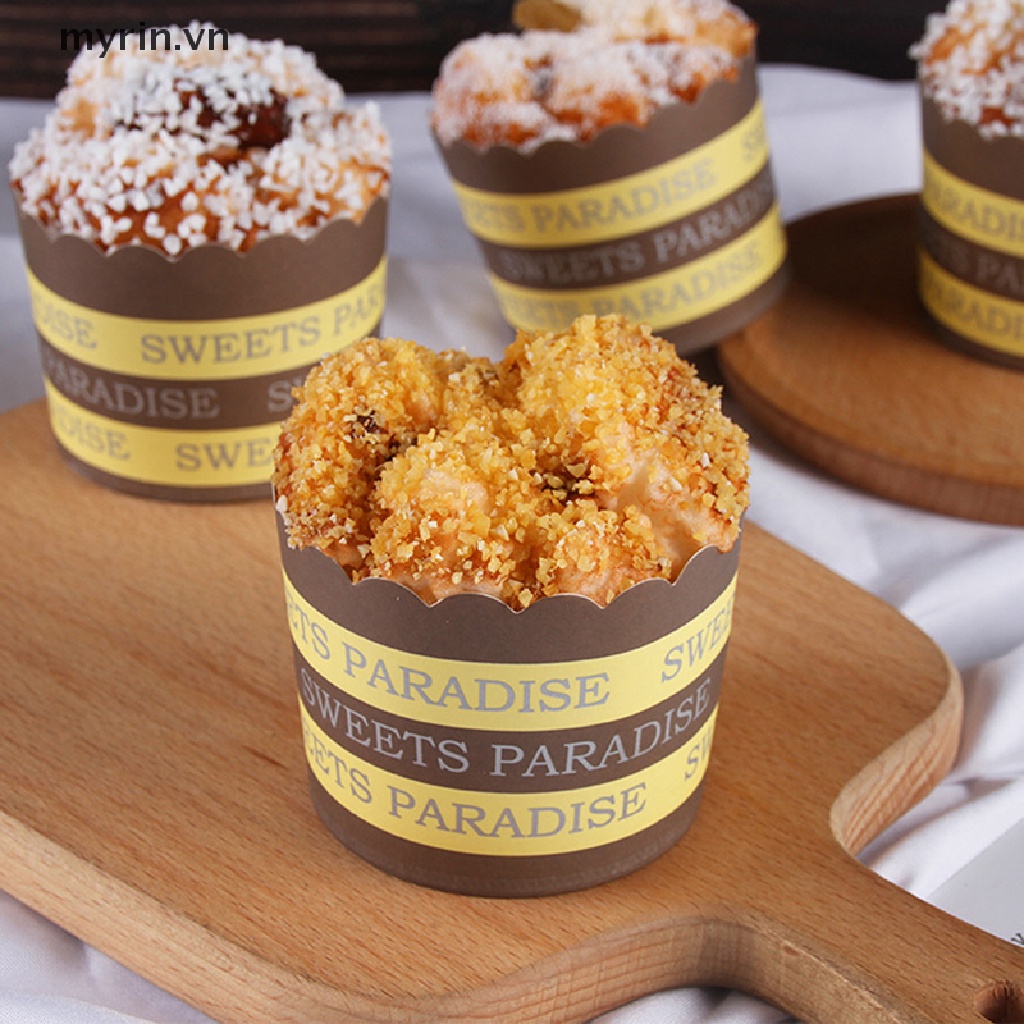 1 Mô Hình Bánh Cupcake Giả Bằng Giấy Sống Động Như Thật