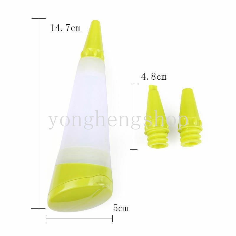 Bút Trang Trí Bánh Kem Bằng Silicone Thiết Kế Tiện Lợi Cho Nhà Bếp