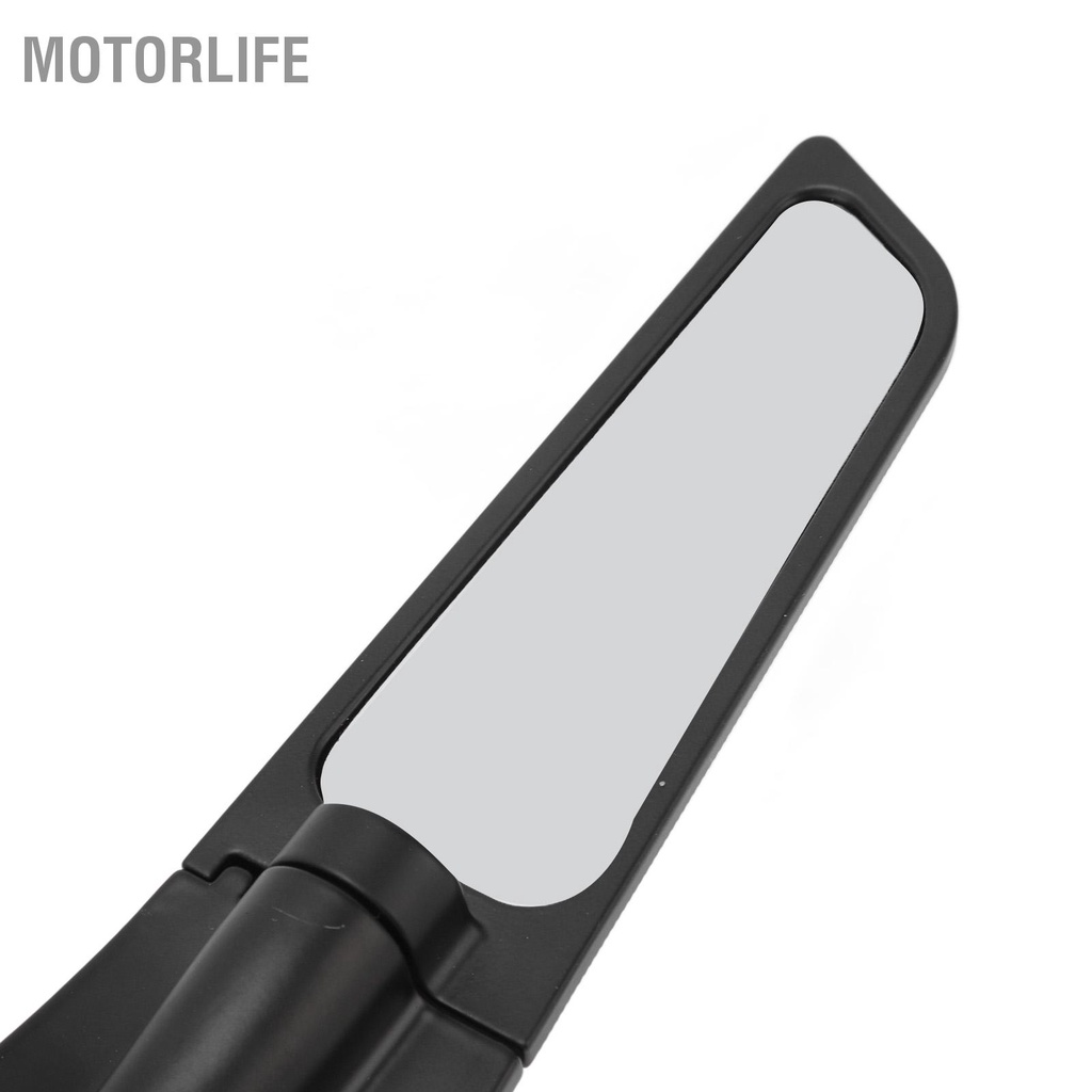 Motorlife 2 Gương Xe Máy Cánh Gió Hợp Kim Nhôm Chiếu Hậu Thay Thế Cho YZF‑R1 2015‑2019