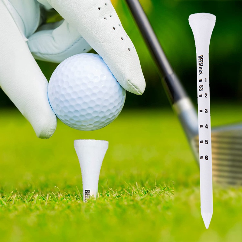 Set 100 Phụ Kiện Chơi Golf Bằng Gỗ 83mm