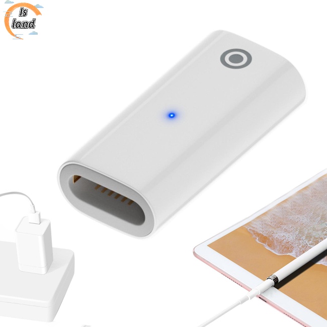 Bộ Chuyển Đổi Sạc Mở Rộng Stylus Có Đèn Chỉ Báo Tương Thích Cho Ipencil 1st