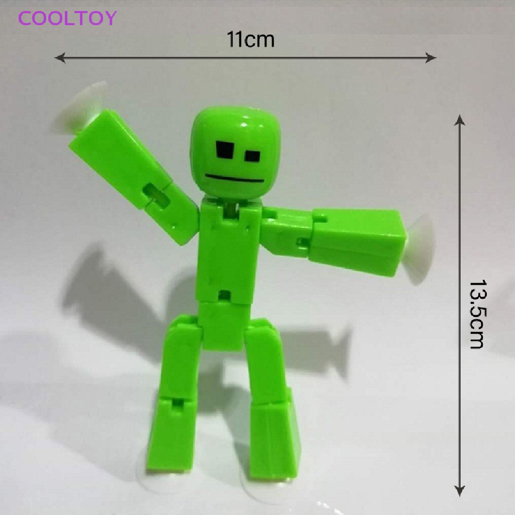 Cooltoy Set 2 Búp Bê Hoạt Hình Stikbot Có Giác Hút Màu Sắc Ngẫu Nhiên
