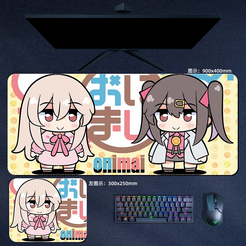 Tấm Lót Chuột Và Bàn Phím Cỡ Lớn In Hình Anime Onimai I 'M Now Your Sister Oyama Mahiro Mihari Kaede
