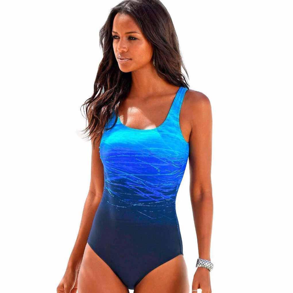 Bộ Đồ Bơi Thể Thao Hở Lưng Chất Liệu Polyester Thời Trang Mùa Hè Cho Nữ