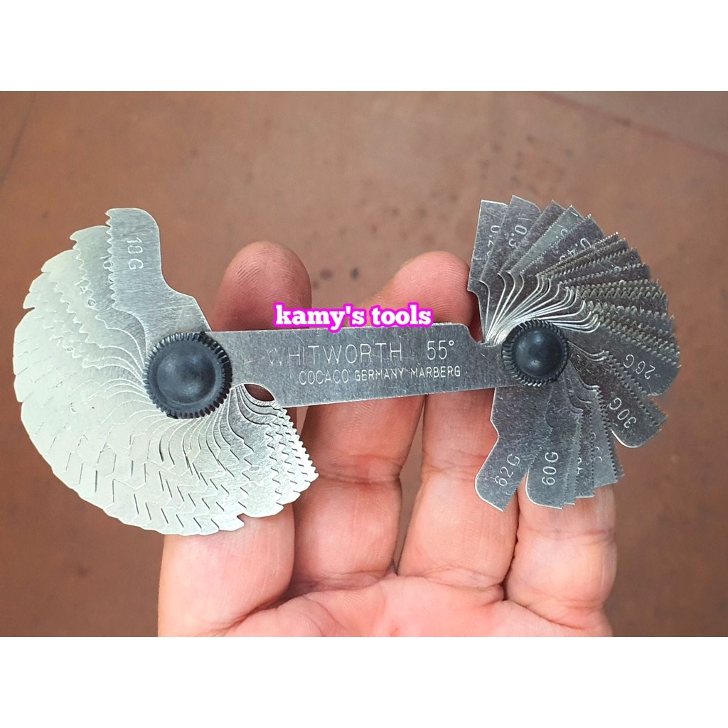 Dưỡng đo ren thước đo ren 52 lá