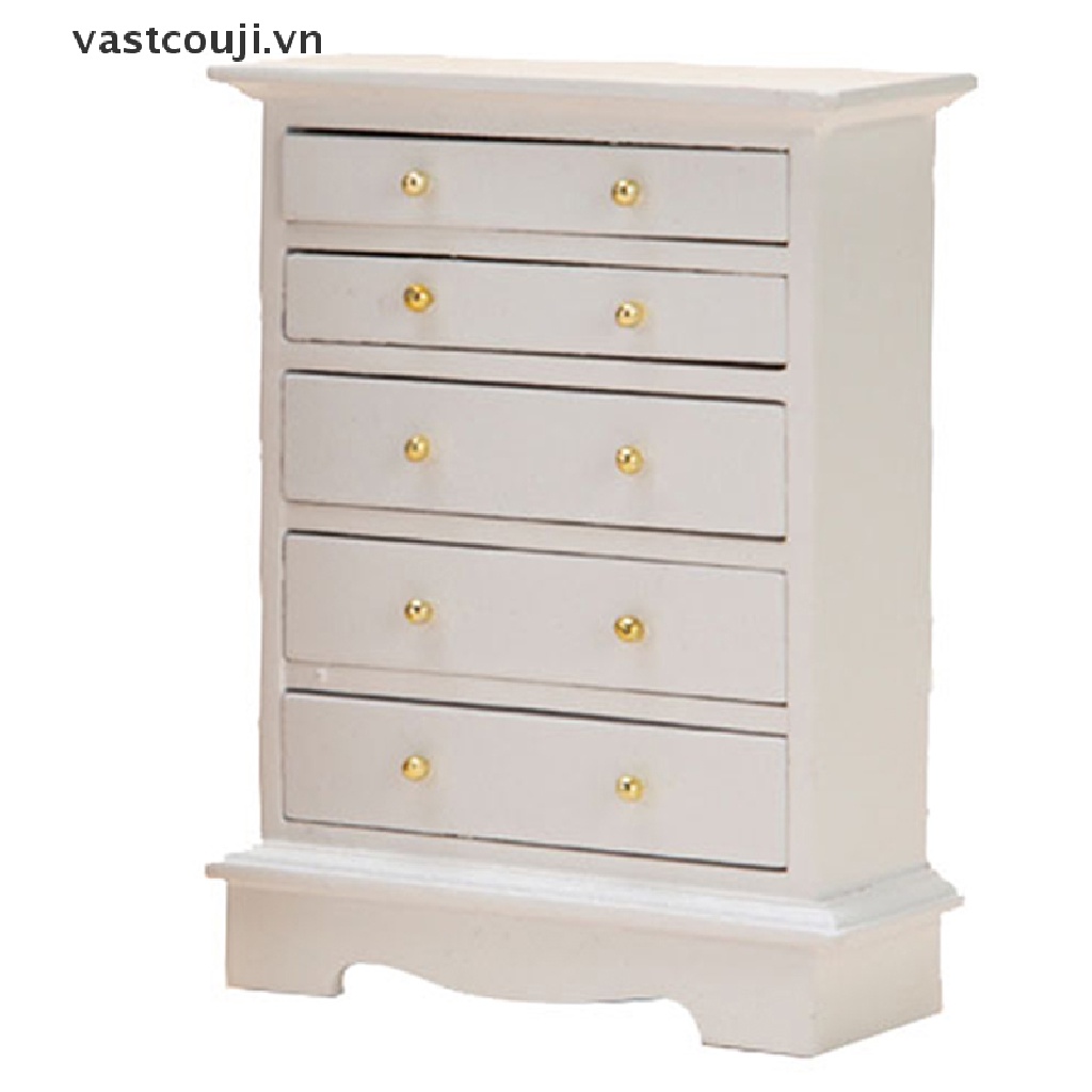 Mô Hình Tủ Quần Áo VASTJI Tỉ Lệ 1: 12 Trang Trí Nhà Búp Bê