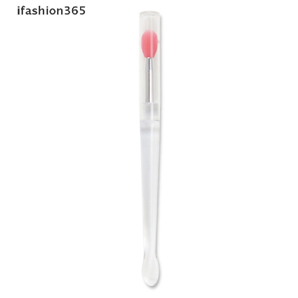 1 Cọ Tô Son Môi Bằng Silicone Kèm Nắp Đậy Chống Bụi ifashion365