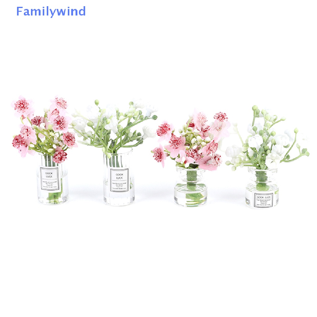 Bộ Lọ Hoa Nhà Búp Bê Thu Nhỏ Xinh Xắn Tỷ Lệ 1: 12