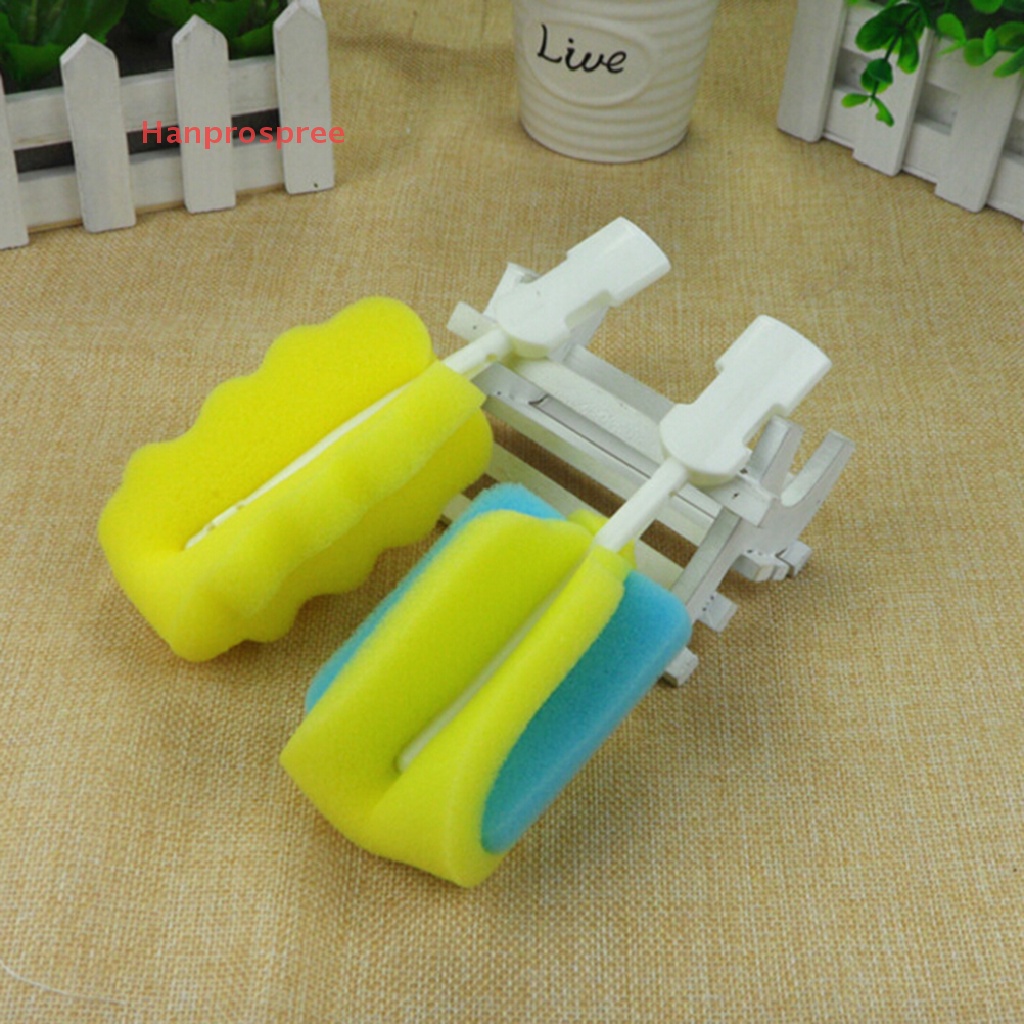 Set 4 Cọ Xốp Vệ Sinh Bình Sữa Em Bé Tiện Dụng