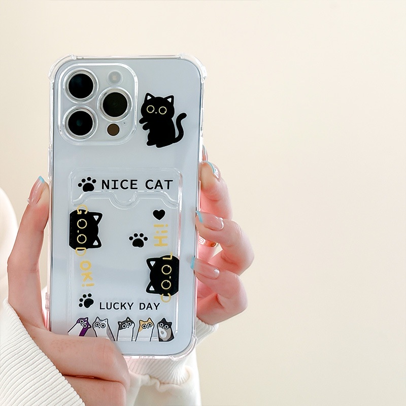 Ốp Điện Thoại Chống Sốc Bốn Góc Họa Tiết Hoạt Hình Cho iphone13 iPhone14Promax / 12 xs / 11Pro / 6 / 7 / 8PLUS