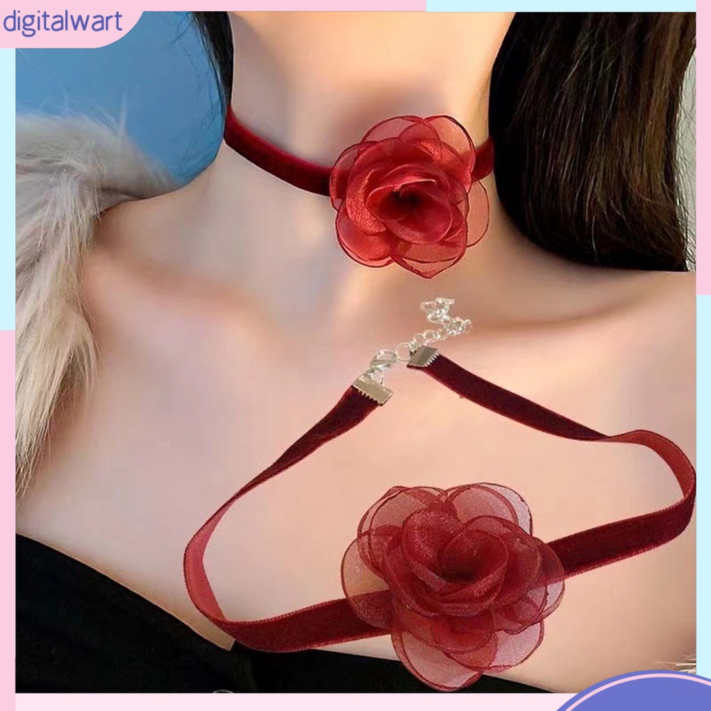 [DIL] Vòng Cổ Choker Ruy Băng Dài Siêu Dài Màu Trơn Phối Khóa Tôm Hùm Có Thể Điều Chỉnh Cho Nữ