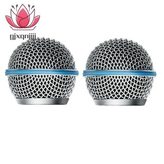 Set 2 đầu lưới micro thay thế cho shure beta58a sm58 pgx24 slx24