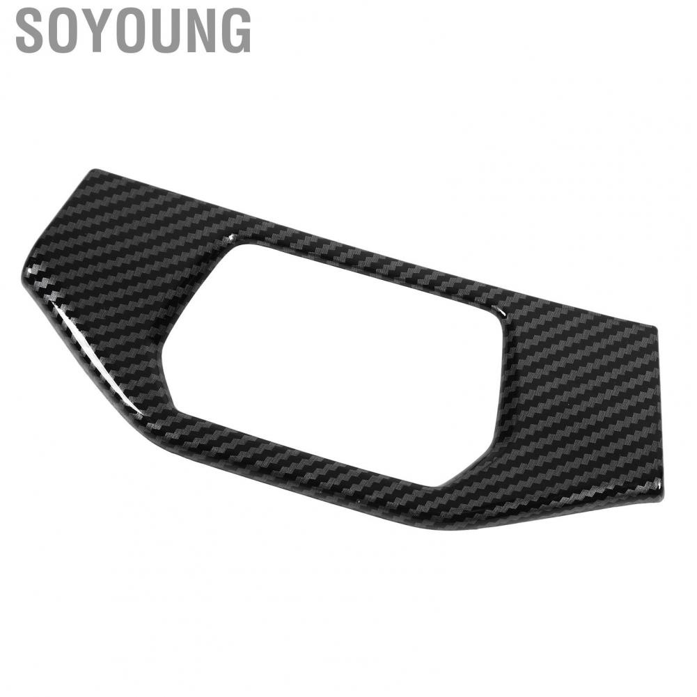 Soyoung Headlight Adjustment Switch Trim  Headlamp Panel Frame Scratch Resistant Perfect Match Decorative for Id.4 Id4x 2021-2022