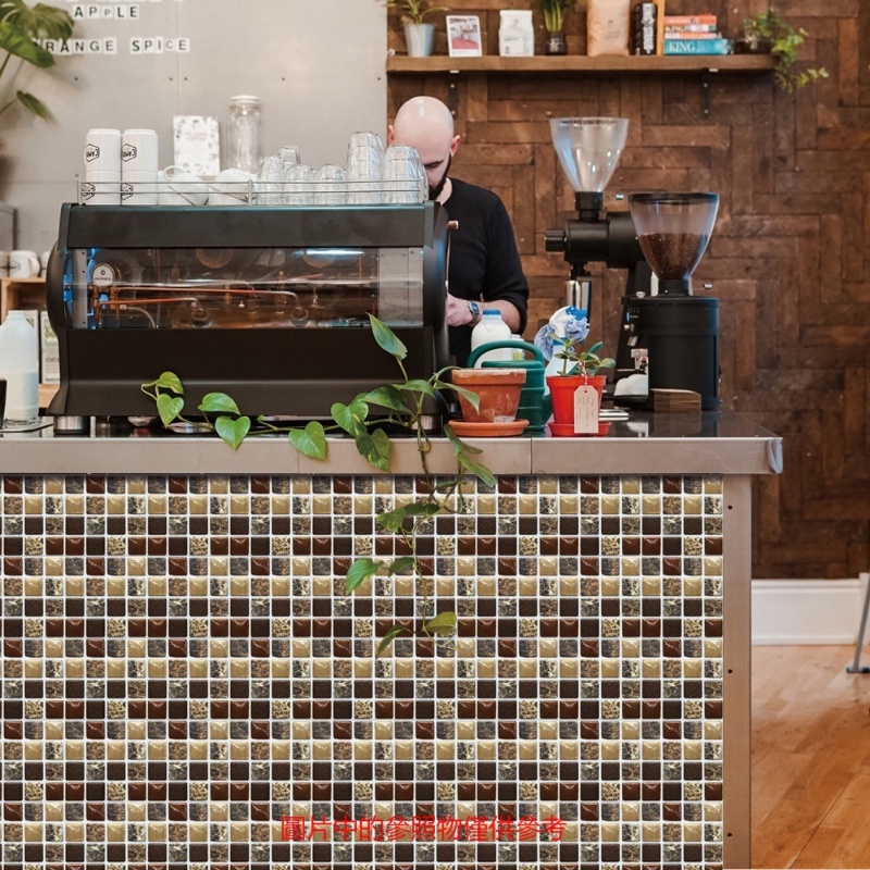 Miếng Dán Tường Giả Gạch 3D Đơn Giản Thời Trang Chống Nước Chống Dầu Trang Trí Nhà Cửa